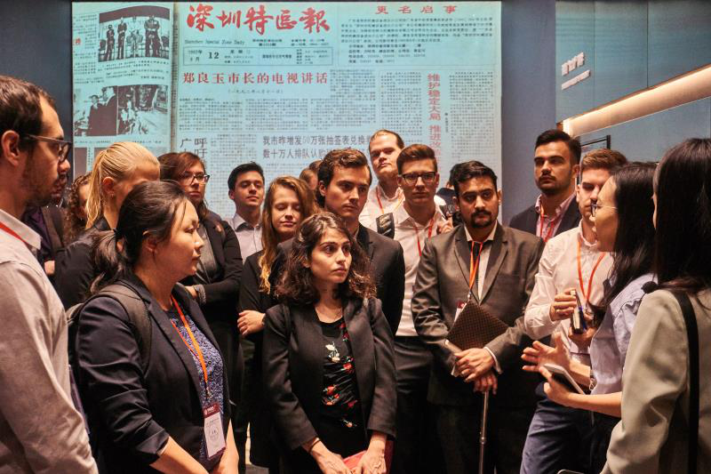 International Students Go to the Heart of Shenzhen’s Financial System 
